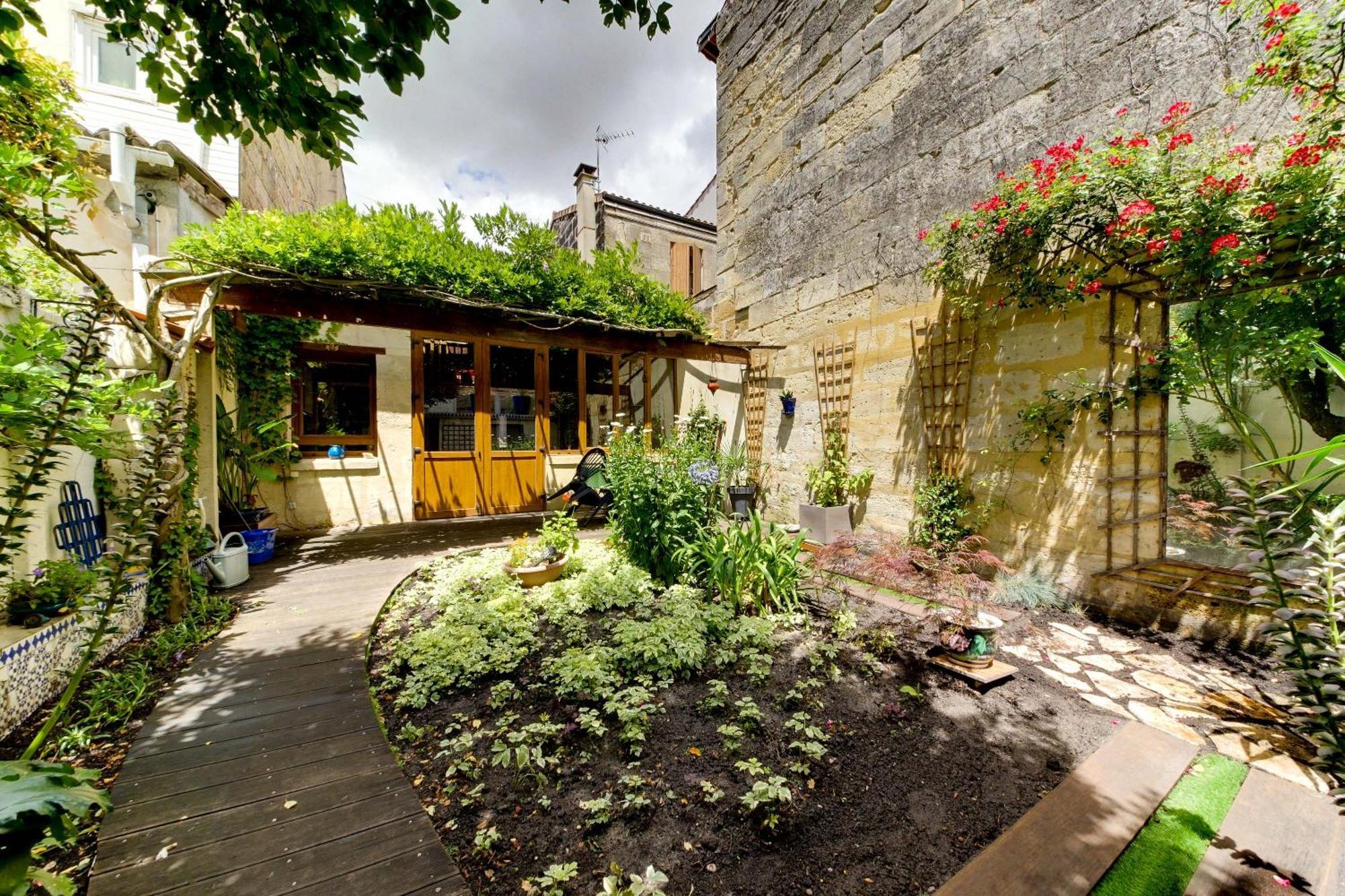 Superbe Maison En Pierre Bordelaise Bordeaux Dış mekan fotoğraf